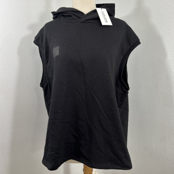 Noize Other - Noize Black Sleeveless Hoodie